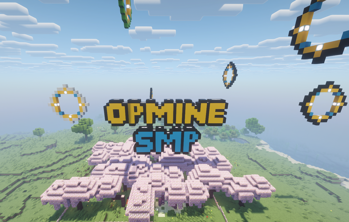 OPMINE SMP Logo in der Luft