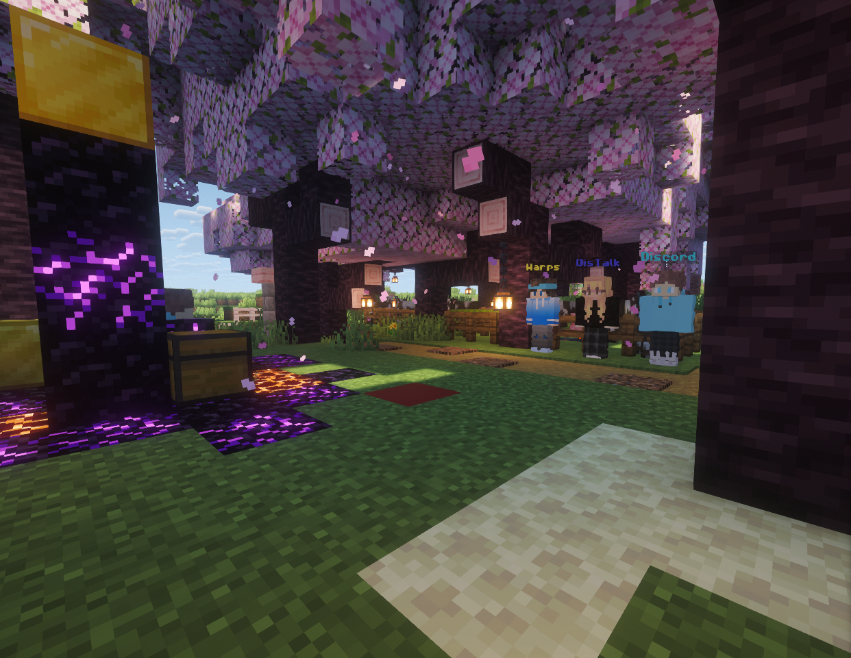 OPMINE SMP Logo mit Wolken